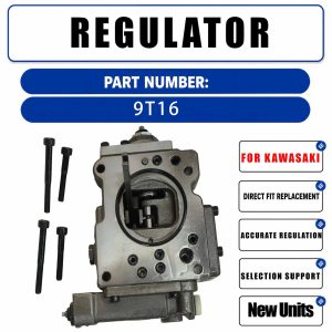 Regulator 9T16 For Kawasaki K5V160DTH Hydraulic Pump