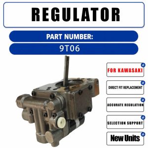 Regulator 9T06 For Kawasaki K5V160DTH Hydraulic Pump