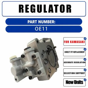 K3V112DTP OE11 Hydraulic Pump Regulator For Kawasaki Hydraulic Pump