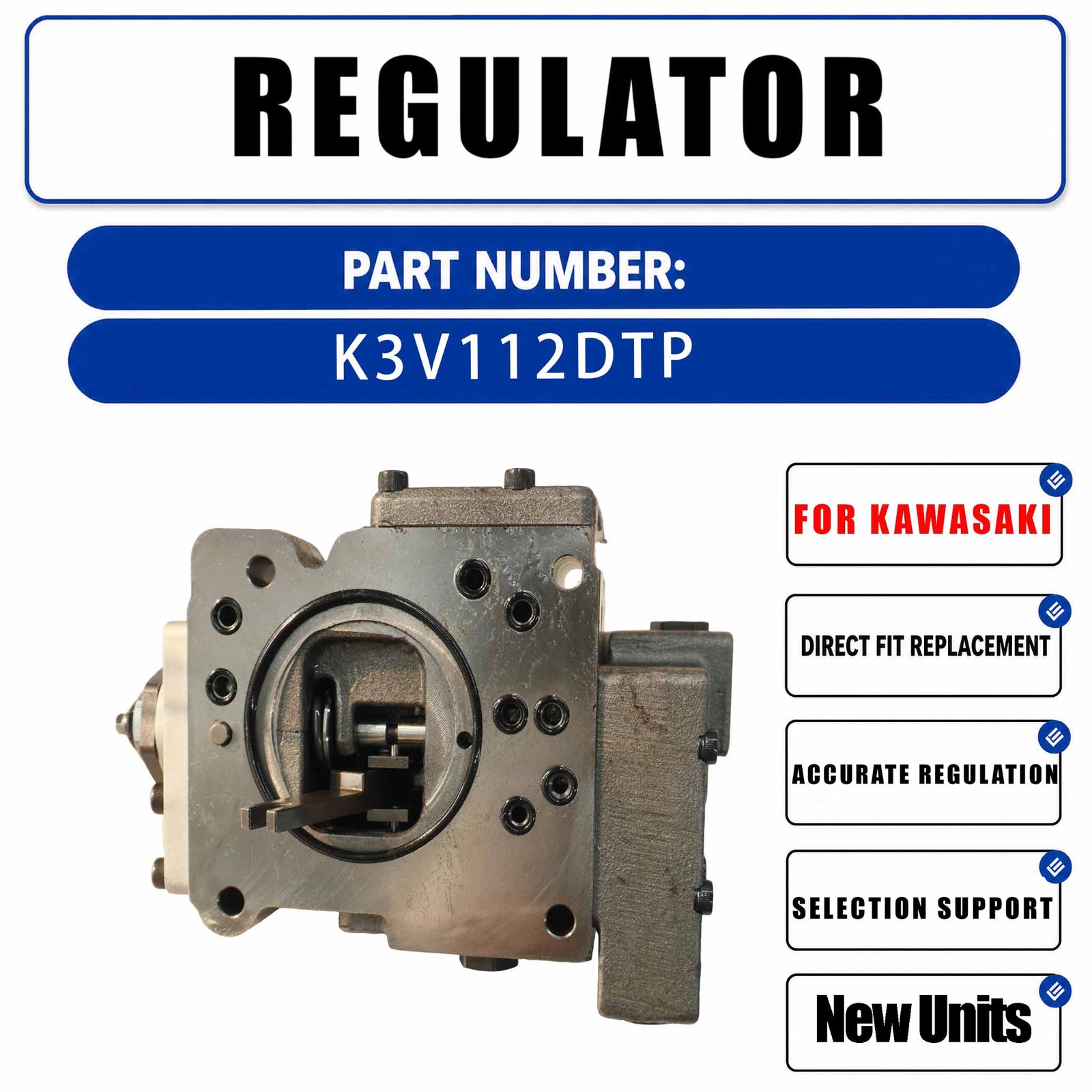 K3V112DTP-9Y14 K3V112DTP 9Y14 Hydraulic Pump Regulator For Sumitomo 200 240-A5