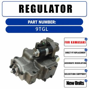 9TGL Regulator For Kawasaki K3V112DTP Hydraulic Pump