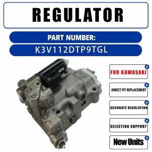 Regulator K3V112DTP9TGL For Kawasaki Hydraulic Pump
