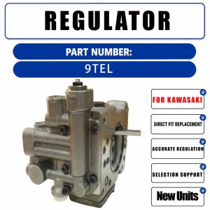9TEL Regulator For Kawasaki K3V112DTP Hydraulic Pump
