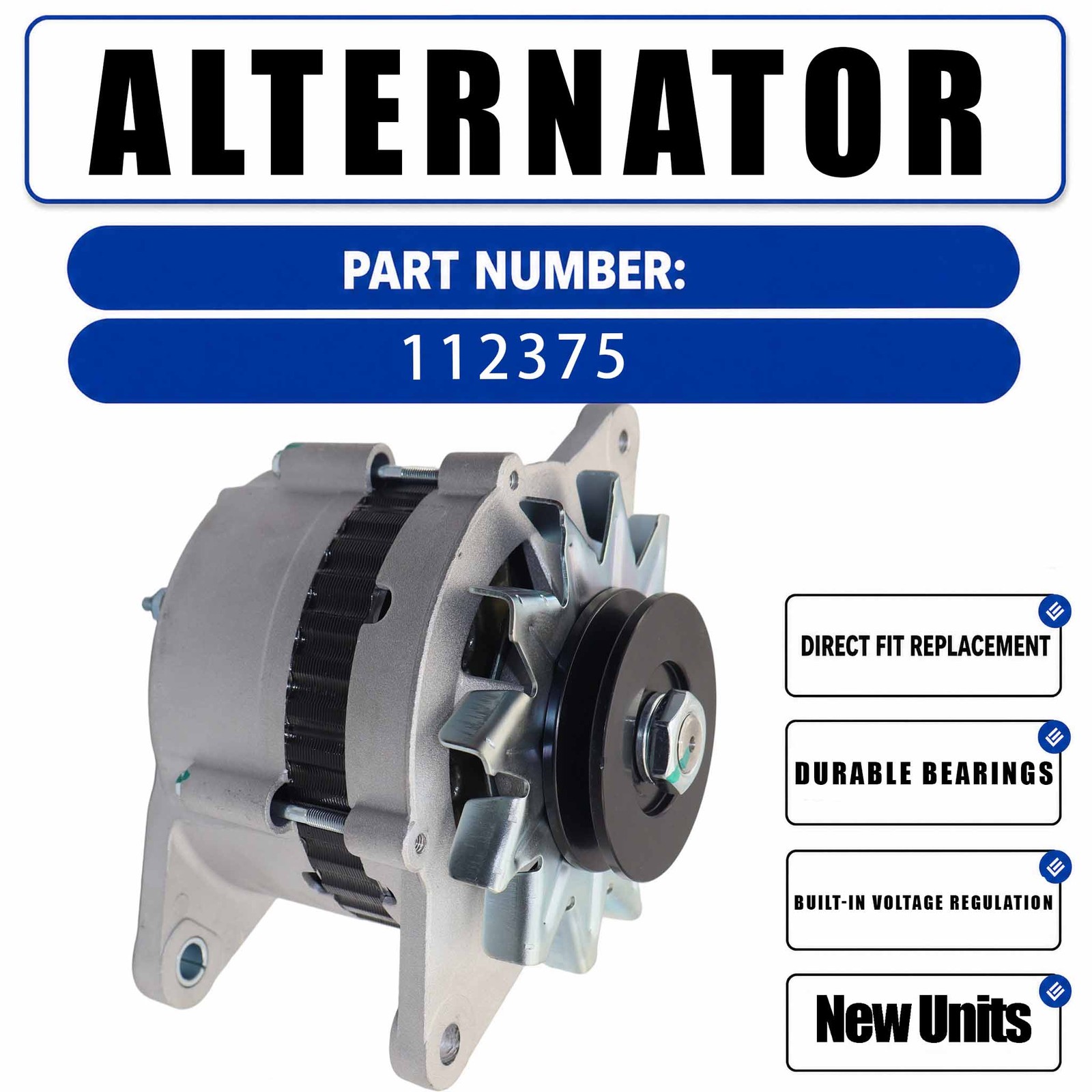 12V 80A Alternator 12947077200 For Yanmar 3JH 4JH 4LH 4LHA 6LY Engine