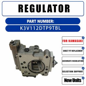 K3V112DTP-9TBL Hydraulic Pump Regulator For Kobelco SK200LC-6E SK210LC-6E