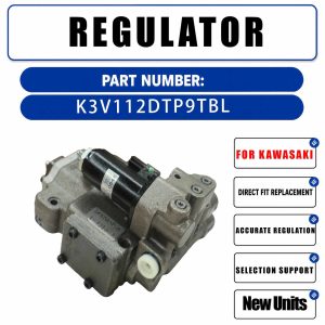 Hydraulic Pump Regulator K3V112DTP-9TBL for Kobelco SK200LC-6E SK210LC-6E