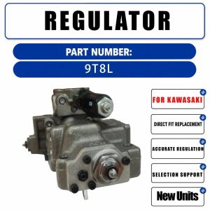 Regulator 9T8L For Kawasaki K3V112DTP Hydraulic Pump