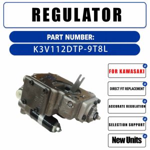 K3V112DTP-9T8L Hydraulic Pump Regulator for Kobelco SK200LC-6E SK210LC-6E