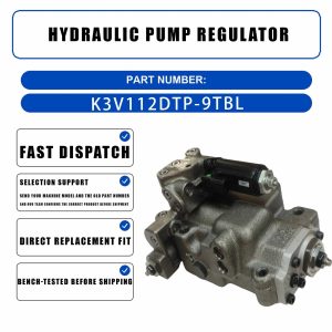 Hydraulic Pump Regulator K3V112DTP-9TBL for Kobelco SK200LC-6E SK210LC-6E