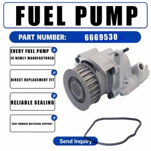 Oil Pump 6669530 For Bobcat Loaders 863 864 873 A220 A300 S250 T200