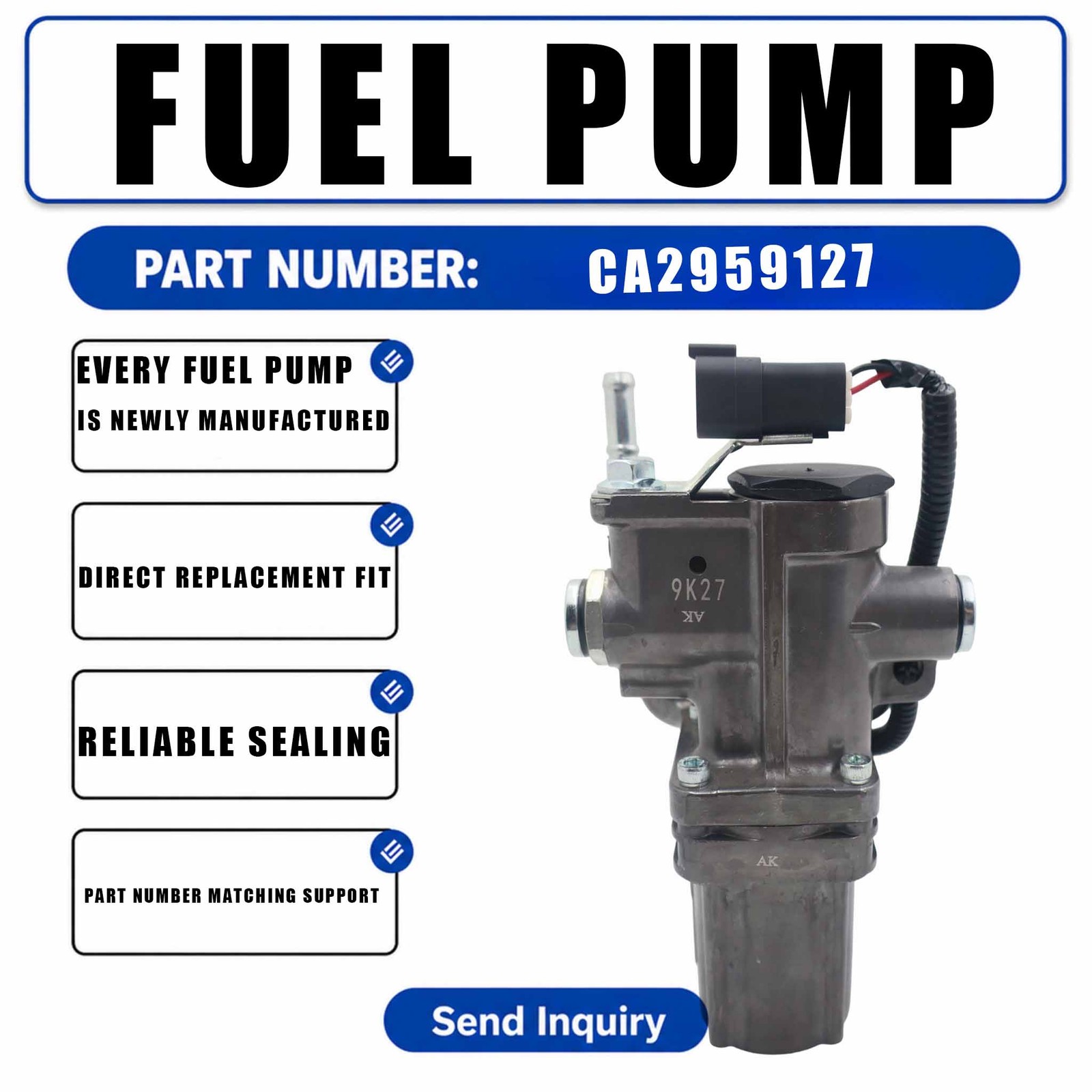 Fuel Pump YA00044351 For Isuzu 4HK1 6HK1 D06FR