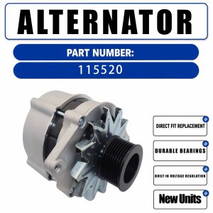 12V Alternator ALD5520NW For Hyster H280HD H230HD H120XM 2002-2007 Forklift