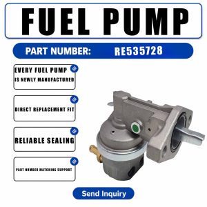 Fuel Priming Pump RE66153 For John Deere 110 120 310E 310G 310J 315SJ 410E 450G