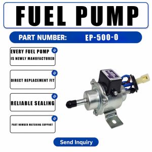 Electric Fuel Pump 035000-0460 For Kubota Mower G3200 G4200 G4200H G5200 G5200H