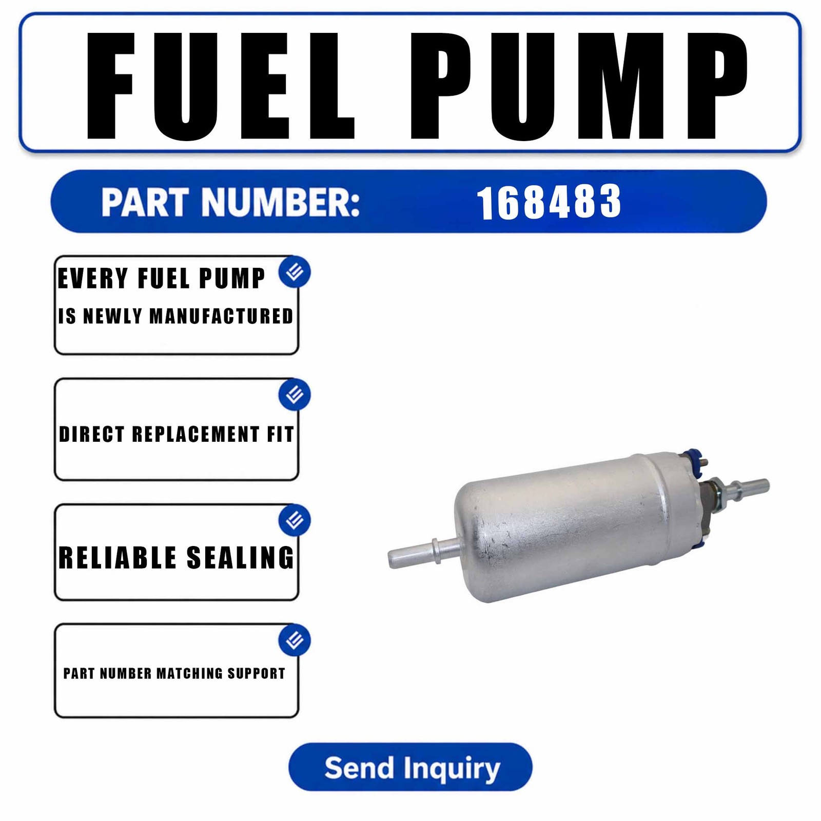 AL168483 168483 Fuel Pump For JD 6320 6320L 6415 6420 6420L 6420S 6515 Tractor