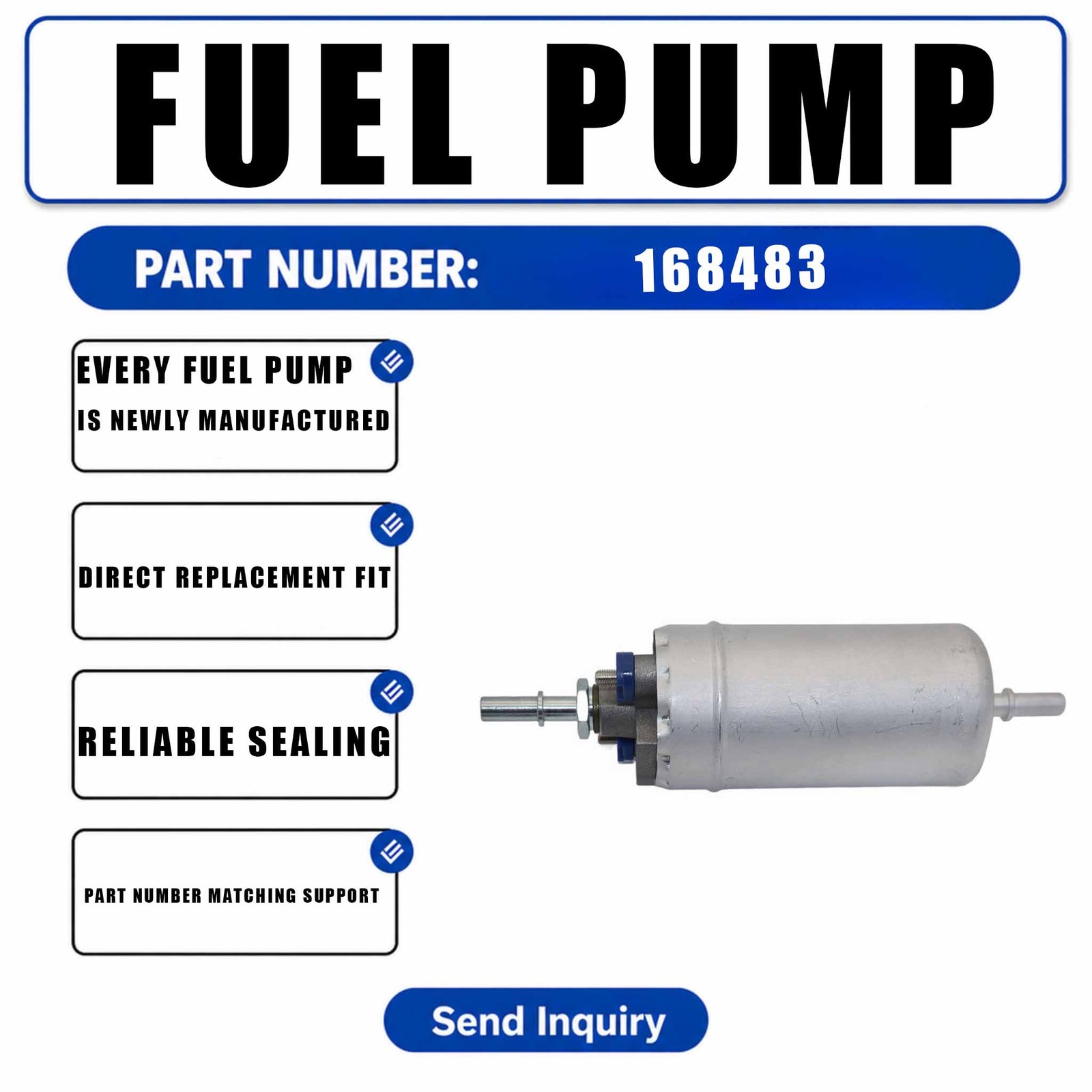 AL168483 Fuel Pump For JD 6320 6320L 6415 6420 6420L 6420S 6515 Tractor