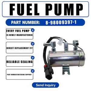 8-98009397-1 Fuel Pump For Mitsubishi ZX110 ZX120 ZX130 ZX240 Excavators Isuzu
