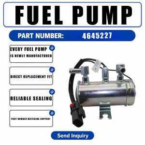 Fuel Pump 4645227 For Mitsubishi ZX110 ZX120 ZX130 ZX240 Excavators Isuzu