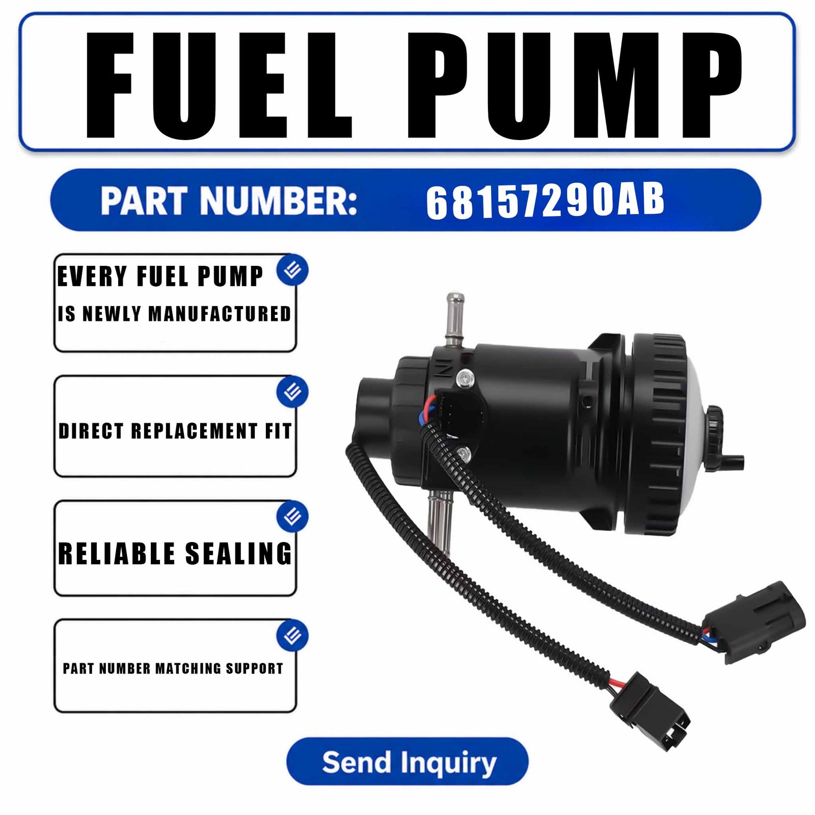 Fuel Filter Housing Assembly 68157290AA For Ram 2500 3500 6.7L Cummins 2013-2018