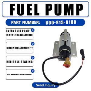 600-815-9960 Fuel Pump For Komatsu SAA6D140E-6 SAA6D125E-6 Engine PC490LC-10