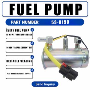 12V Fuel Pump PT4327-R92 For 6HK1 Toro Diesel Engine 325D Groundsmaster