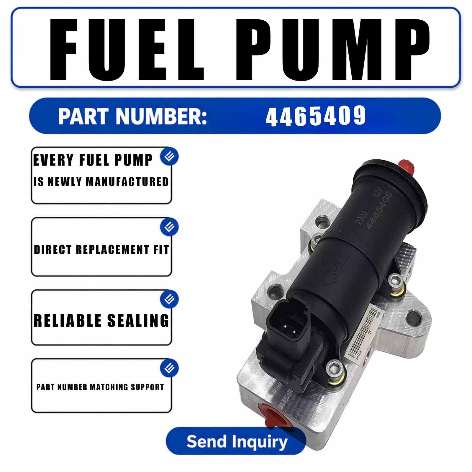 446-5409 4465409 Oil pumps For Caterpillar CAT C4.4 Engine - Machine