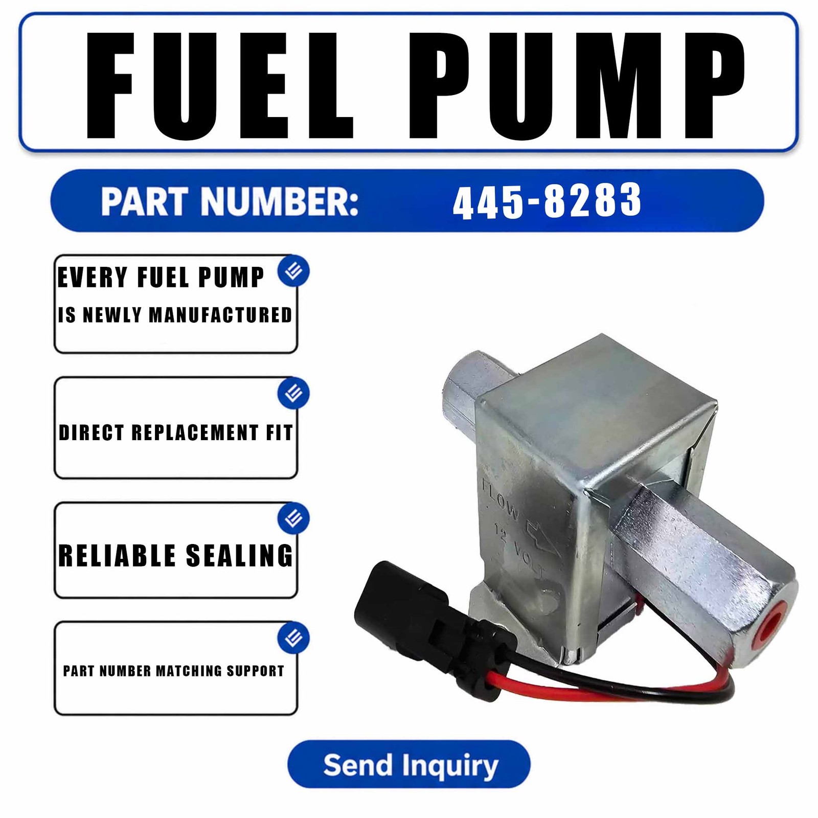Fuel Pump 416-5886 For Caterpillar 232D 236D 242D 246D 257D 259D 262D 272D 279D