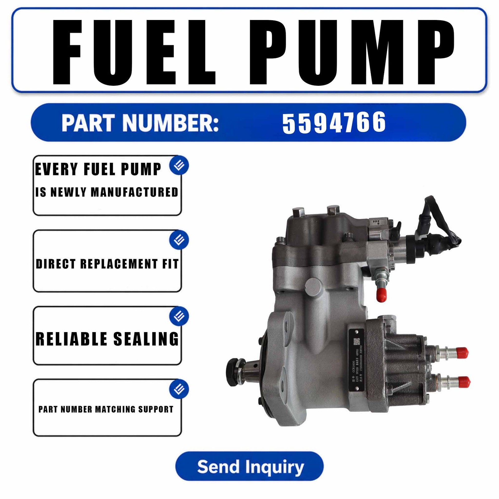 3973228 Fuel Injection Pump For KAMAZ 65225 65201 6522 6520 65117 65115 65117