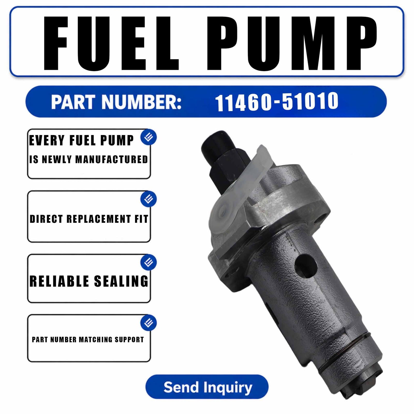 1146051010 Fuel Injection Pump For Kubota Engine OC95