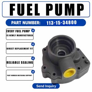 1131534800 TRANSMISSION PUMP For Komatsu Bulldozer D31A-17 D31P-18 Engine