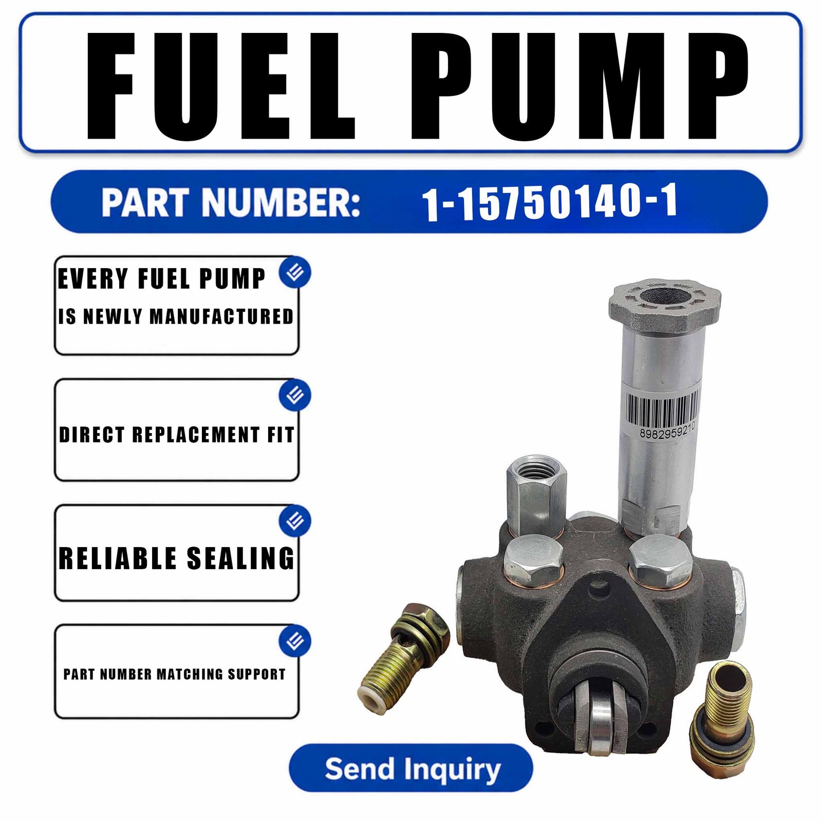 1157501401 Fuel Pump For ISUZU 6HK1 FVR34 FSR FRR-SRG GROUP
