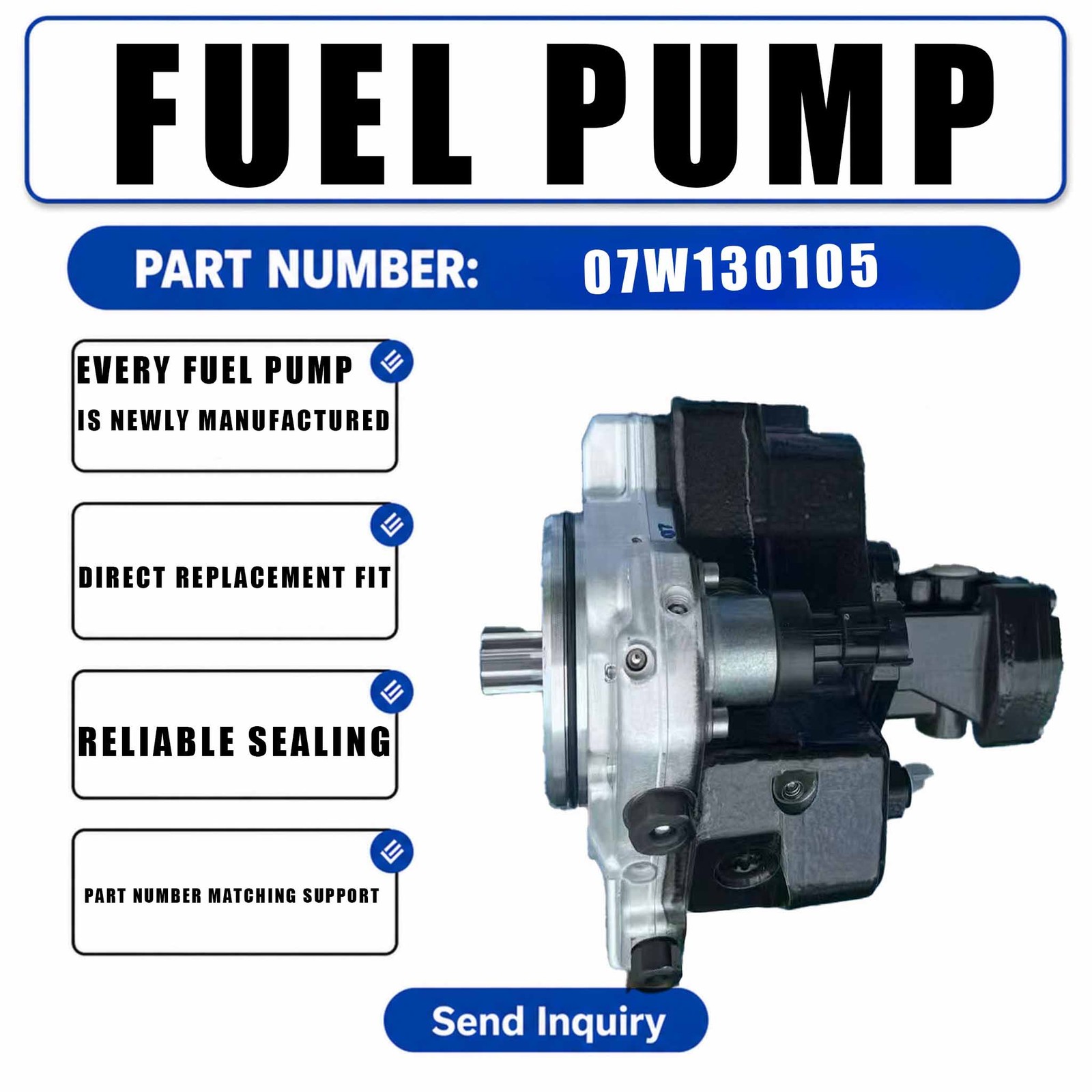 Fuel Injection Pump 445020208 For SITRAK C7H HOWO T5G MC11 MC13 Fuel Injection