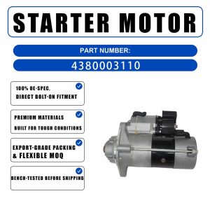 12V 2.7kw Starter UD14908S For Cummins 2.8L 3.8L 5.9L 6.7L