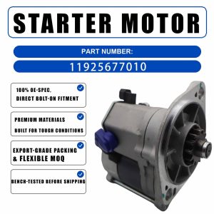 12V 1.4KW 13T Motor 12425077010 For Carrier Transicold Various For Yanmar 388