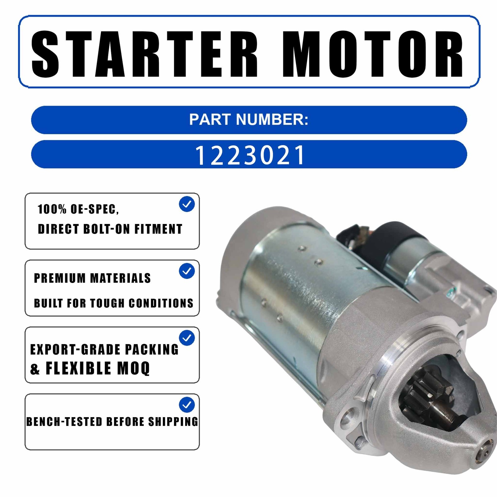 12V 2.3kw Starter STI5181SU For Deutz BF4M2011 Engine