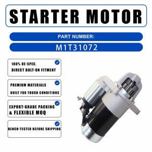 12V Starter M001T31071 For Mitsubishi Fuso FE125 FE160 FE180 3.0L 4P10 Engine