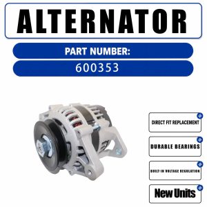 12V 50A Alternator 114219 621364011 E621364010 For DAEDONG KIOTI DK35 DK40 DK65
