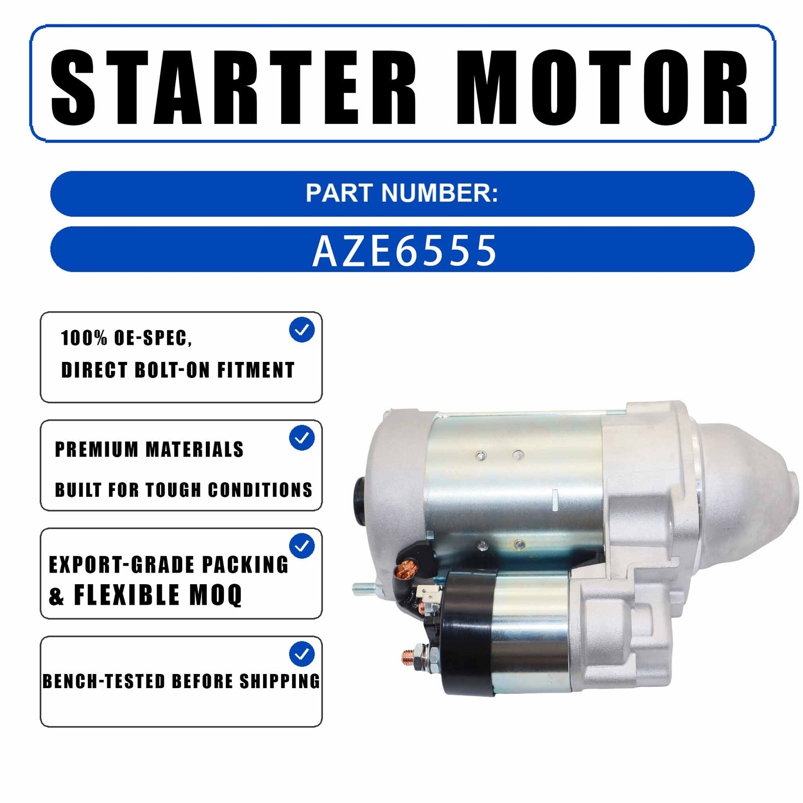 12V 2.3KW 9T Starter Motor 11139297 For HOLDER C9.78H Tool Carrier Deutz