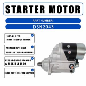 12V 2.5KW 13T Starter Motor 31701529 For CASE 1840 1990