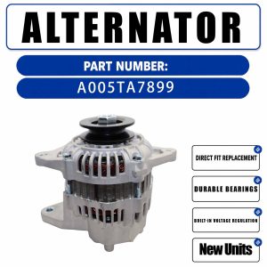 A005TA8195 12V Alternator For Kubota V3307-TE Engine 2007 Agricultural