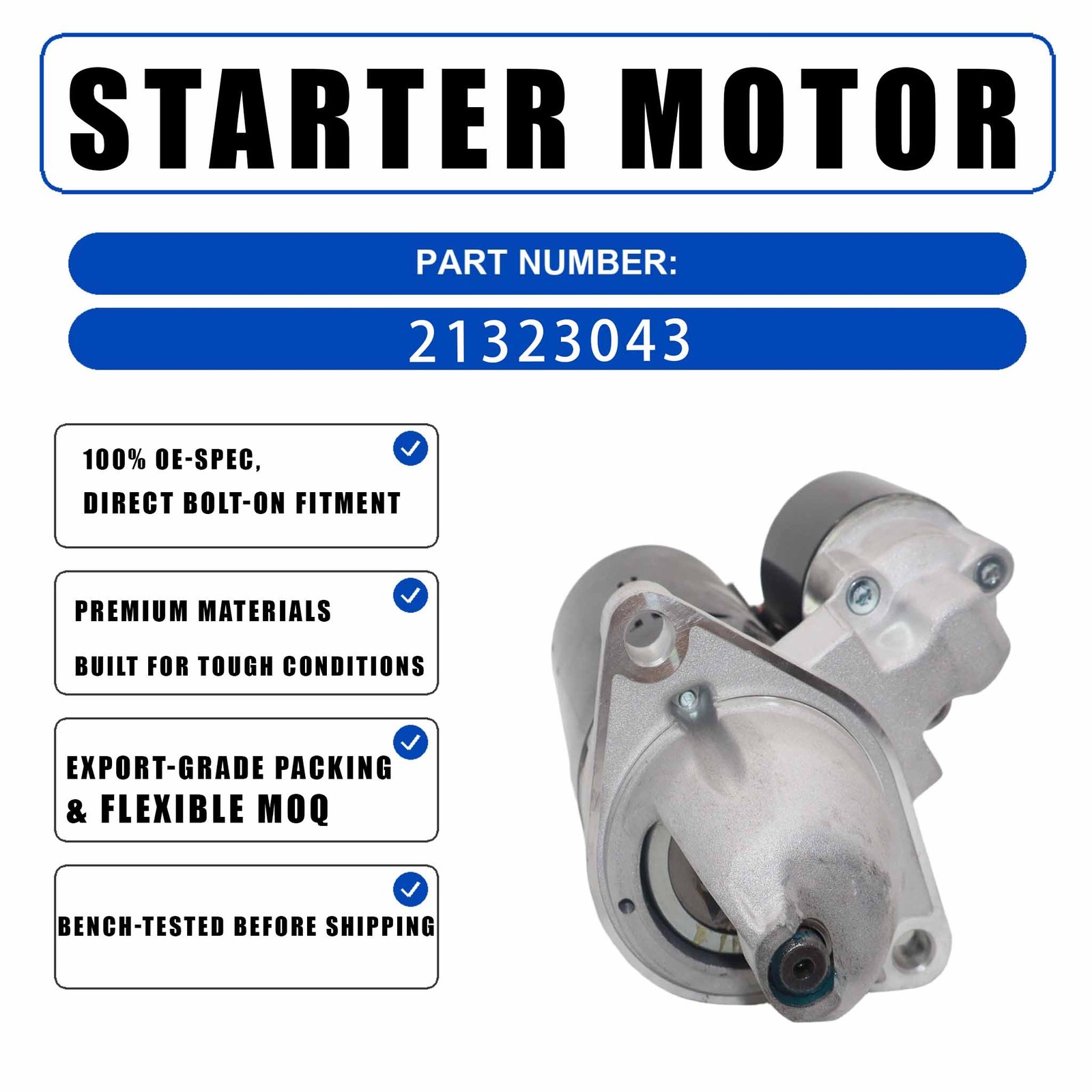 12V 2KW 9T Starter P30DC03A For Caterpillar CAT 216 216B 216B2 226 226B 226B2