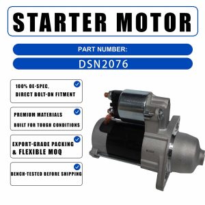 12V 9T Starter Motor 6798031152 For FRIGIKING CARRIER Supra 944 Micro Kubota