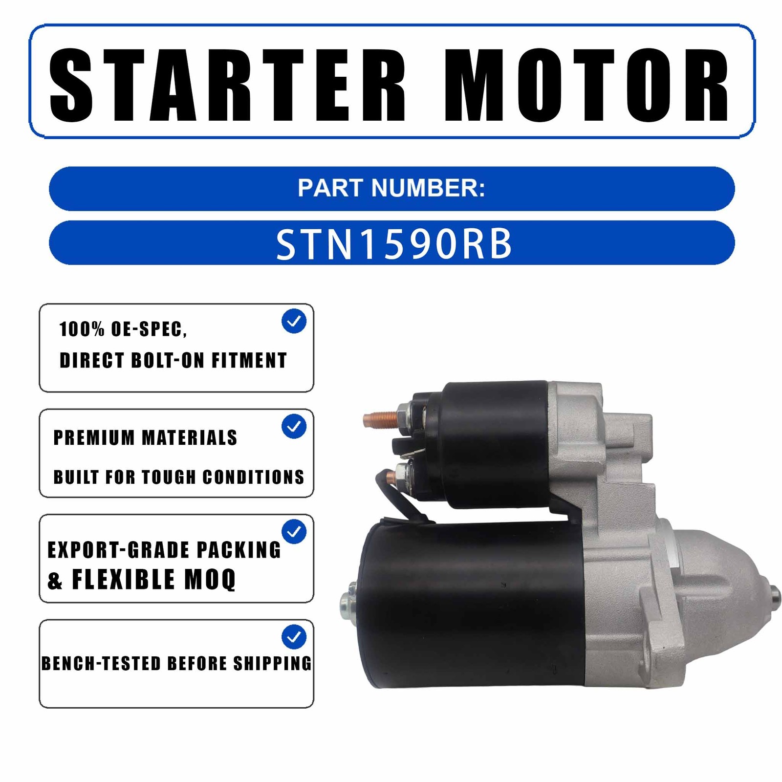 12V 9T Starter 11962677010 For Yanmar 2TNV70 3TNV70 Diesel Engines Cub Cadet