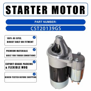 12V Starter  Lrs01568 For Yanmar Mustang Tb007 Mini Loader