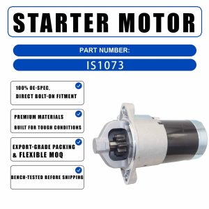 12V 2.3KW 9T Starter Motor STB5181BA For Holder C9.78H Tool Carrier For