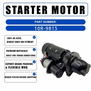 24V 7.5KW 11T Starter 10R-9815 For Caterpillar CAT TK1051 Track Feller Buncher