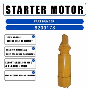 24V Starter STD4198NB For Caterpillar M318 1994-2005 M320 1996-2002 CS531D