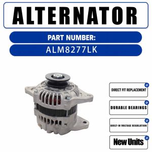 12V 80A Alternators A005TA8277A For Caterpillar 259D Compact Track Loader