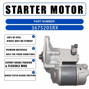 12V 1.4KW 13T Motor 300N11431Z For Thermo King Misc.Equip Ssiv for Yanmar 3T80