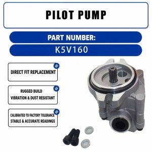 Pilot Pump K5V160 For Caterpillar CAT E330D E336D Excavator